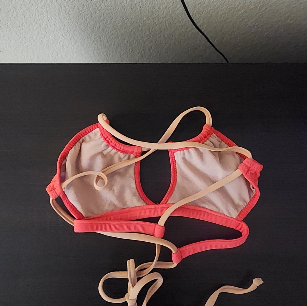 NSA Bikini Red & Gold L/M - Picture 3 of 5